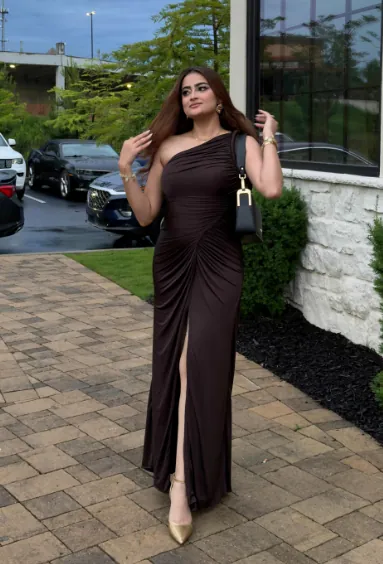 Ryn One Shoulder Maxi Dress